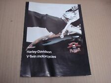 1976 Harley-Davidson V-Twin Motorcycles Brochure picture