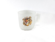 Vintage VTG 1960s Esso (Exxon) Tiger in Your Tank Fire King Mug Milk Glass picture