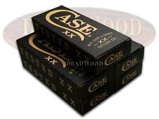 Case xx Knife Boxes for Pocket Knives Black & Tan Quantity of 5 picture