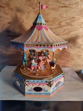  My Lowest Price VintageSensations Heartline Tin Music Merry-Go-Round Carousel  picture