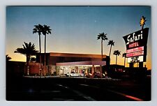 Scottsdale AZ-Arizona, Safari Hotel, Advertisement, Antique, Vintage Postcard picture
