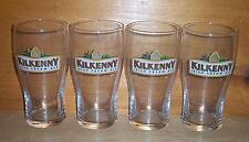 KILKENNY IRISH CREAM ALE 4 TULIP STYLE 16oz BEER PINT GLASSES NEW IRELAND picture