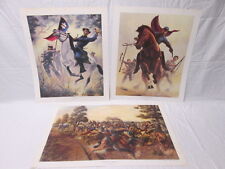 James Thomas Neumann Civil War Prints First Manassas Battle and 2 Generals 81&82 picture
