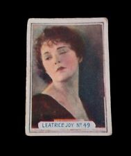 Leatrice Joy collectible card 