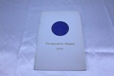 Vintage 1941 G.M. Institute Co-operative Classes Commencement Program picture
