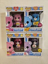 Funko Pop Animation 40th Care Bears Chase Bundle, Flocked And Glow In The Dark picture