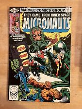 MICRONAUTS   # 16  FINE   6.0   NOT CGC RATED  1979   BRONZE   AGE picture