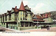Hotel Metropole Avalon Santa Catalina Island California CA c1910 Postcard picture