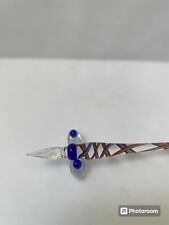 Vintage Murano Style Italian Glass Dip Pen picture