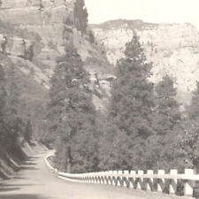 Vintage 1934 RPPC Flagstaff Prescott Oak Creek Canyon Arizona Postcard picture