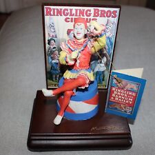Willitts 1988 Ringling Bros Barnum & Bailey Circus music box Send In The Clowns picture