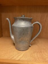 Vintage Pewter Tea Pot Attached lid picture