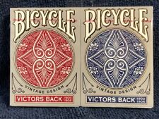 2 DECKS Bicycle Victors No. 1 red-blue playing cards  picture
