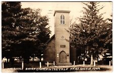 The Little Brown Church in the Vale Nashua Iowa RPPC Real Photo c1920s Postcard picture