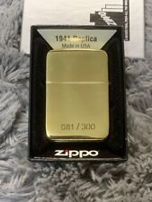 Zippo Oil Lighter1941 Replica Logo 18k picture