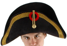 Napoleonic French Military Hat Replica Black Hat Custome picture