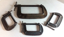 VINTAGE LOT OF 4 BRINK & COTTON NO. 143 -3 INCH & 146 -6 INCH C-CLAMPS USA picture