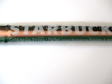 Authentic STARBUCKS 'Cold-To-Go Replacement 3 PK Straws VENTI 10.5 
