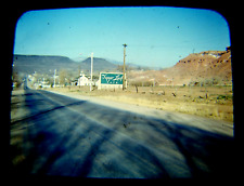 1950s St. George Utah Sign Color Slide Photo Washington County Old picture