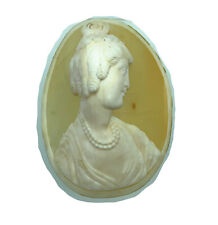 Antique Victorian Conch Shell Lady Cameo picture