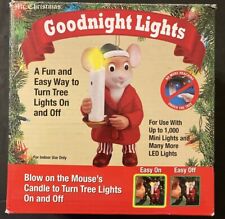 2014 Mr. Christmas Goodnight Lights Tree Switch Holiday Mouse picture