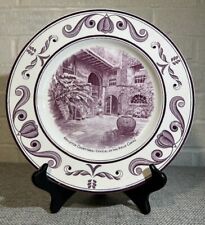 Mulberry Transferware Plate Brulator Courtyard Scenes Of Old New Orleans England picture