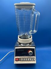 VTG Osterizer Galaxie Dual-Range 14 Blender Chrome Base Glass Container TESTED picture