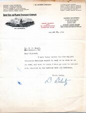 1931 Letterhead- Home Fire and Marine Insurance Company of California picture