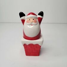 Amici Home Salt and Pepper Shakers Set Santa Chimney Nesting Christmas picture