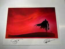 Batman: Last Knight On Earth Cover Art Lithograph Limited Edition Signed Print picture