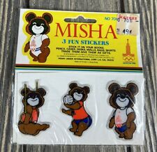 Vintage 1979 Misha 3 Fun Stickers And Job Chart   picture