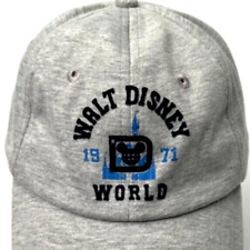 Disney Parks Hat Men One Size Flocked Castle Walt World 1971 Mickey Fun Core Cap picture