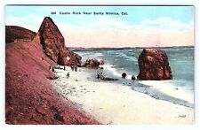 Vintage Postcard Castle Rock Near Santa Monica, Santa Monica, California c1920s picture
