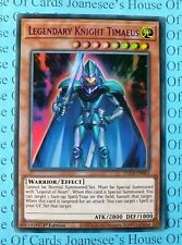 Legendary Knight Timaeus DLCS-EN001 Ultra Rare Yu-Gi-Oh Card 1st Edition Purple picture