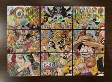 One Piece Anime Collectible 9 Piece Puzzle Themed picture