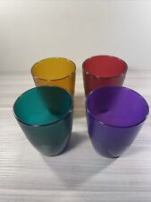 Tupperware Open House Tumblers in Multicolors 10oz  Set of 4 New  picture