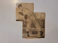 Lou Brissie A's 1951 Baseball Panel picture