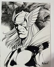 Mike Mckone Original Thor Art 9x12 picture