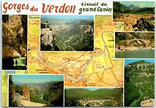 Postcard - Circuit of the Grand Canon, Verdon Gorge - France picture