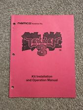 Original NAMCO Tekken 3 Arcade Game Kit Installation And Operation Manual picture