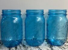 3 Ball Mason Jars Perfect Blue Pint 1913-1915 100 Years of American Heritage picture