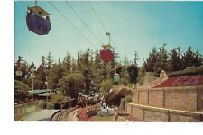 Vintage Postcard Disneyland Magic Kingdom Skyway Ride Train picture