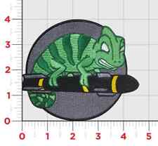 17TH ATTACK SQUADRON CHAMELEON EMBROIDERED HOOK & LOOP PATCH picture