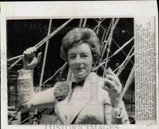 1983 Press Photo Margaret Smith of Ringling Bros. and Barnum & Bailey Circus picture