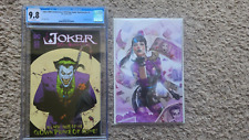 JOKER 80th ANNIVERSARY SPECTACULAR #1 CGC 9.8 AND PUNCHLINE #1 VIRGIN COVER picture