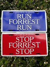 Forrest Gump Run Forrest Run Greenbow Alabama License Plates Stop Forrest Stop picture