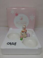 AVON 2003 PRESIDENTS CLUB HOLIDAY GIFT COLLECTION SNOWLADY MRS ALBEE SERVER picture