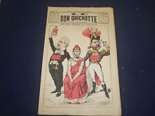 1889 JANUARY 19 DON QUICHOTTE NEWSPAPER - SITUATION CRITIQUE - FRENCH - FR 3605 picture