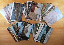 Large Lot of 50 Antique Postcards - US Places Buildings Landscapes - Bin A picture