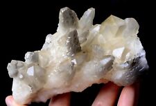 518g  Beautiful Rare Dipyramidal Yellow Calcite CLUSTER Mineral Specimen/ China picture